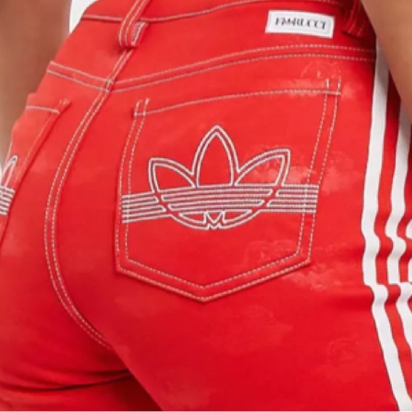 🫦👖🫦• 💎 Adidas x 💎 Fiorucci Collab 💎• ♥️🫦♥️
